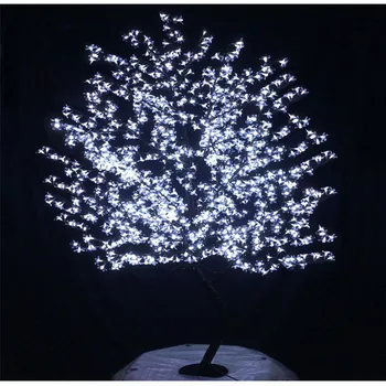 Ručni RAD Umjetna LED Вишневая Procvata Drvce noćno svjetlo Božićni Božićno Vjenčanje Ukras Svjetla 150 cm led svjetlo se božićno drvce